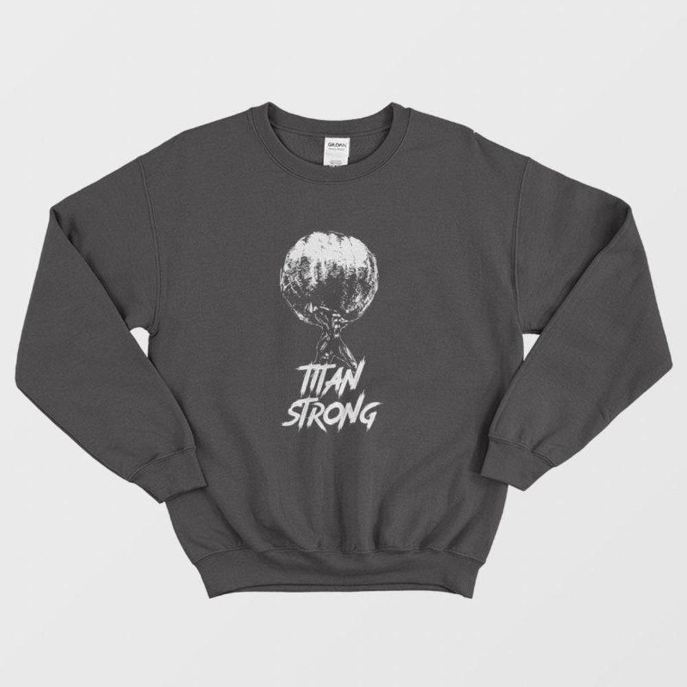 Titan Strong Attack On Titan Anime Fan Art Graphic Japanese Style Sweatshirt